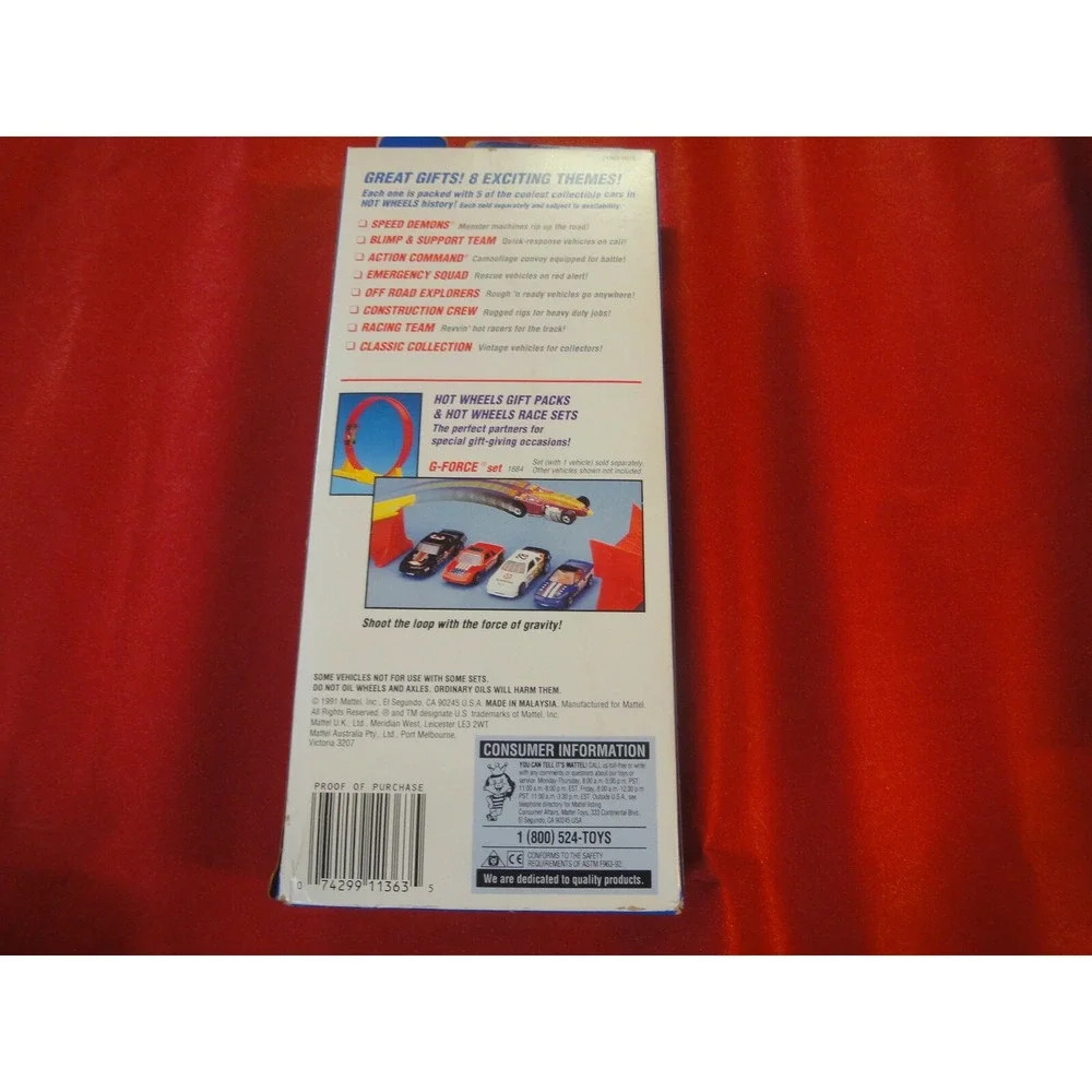 HOT WHEELS Toys 5 car gift pack Speed demons‎ MONSTER Machines NEW